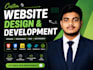 build custom coded website with react animations