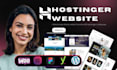 hostinger website design wordpress website design hostinger website redesign