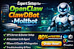 openclaw moltbot clawdbot open claw setup ai agent ollama vps mac mini docker