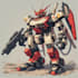 draw a mecha robot gundam illustrations