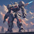 draw a mecha robot illustrations