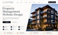 design wix property developer website real estate development company website