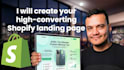build a custom shopify product landing page