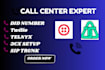 setup inbound and outbound calls for any countries