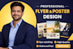 design eye catching flyers and posters