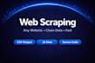 build a python web scraper for any website