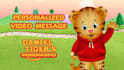 create a personalized message from daniel tiger