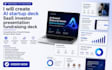 create ai startup deck saas investor presentation fundraising deck mvp deck