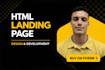 design a landing page that converts visitors into clients