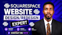 build squarespace website, update and redesign squarespace website development