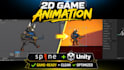 animate your 2d character in spine, gameready, unity integration