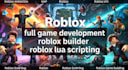be your roblox scripter, lua scripting and roblox full game development