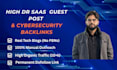 provide saas link building and cybersecurity tech guest post