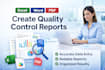 create professional quality control reports