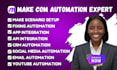fix make com, make com automation, setup make com, make com scenario, made com