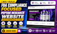 build fda compliant peptide website research peptide store woocommerce peptide