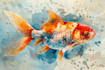 create a custom watercolor illustration