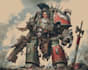 paint warhammer 40k characters in a cinematic style