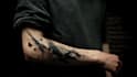 custom an abstract black tattoo design