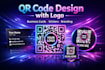 create custom qr code design with logo qr code generator