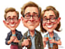draw caricatures from photos