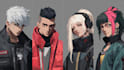 design anime character , cyberpunk character