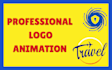 create professional animated logo intro outro