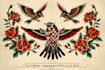 create old school or traditional tattoo style design