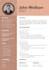 make a resume on marketing
