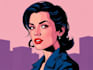 convert your photo into patrick nagel art