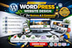 design responsive wordpress website for business or ecom