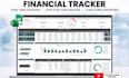 a personal finance tracker spreadsheet with dashboard