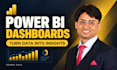 be your data analyst for power bi dashboard with dax and data modeling