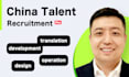 provide recruitment services in china