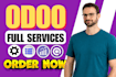 handle odoo installation, API integration, workflow automation and server setup