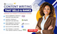 woocommerce shopify bigcommerce product description blog article content writing