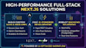 build a high performance nextjs full stack web application