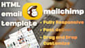 create responsive HTML email templates with fast delivery