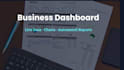 create a custom dashboard to visualize your business data