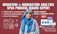mediation moderation analysis using spss process