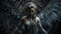 create fantasy, sci fi, character with hyperrealistic style