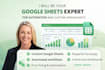 be your google sheets expert for automation and custom spreadsheets