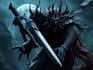 draw custom dark berserk style art in high quality