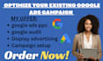 audit optimize your existing google ads campaign meta ads leads generation