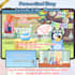 create a bluey personalized birthday message episode video
