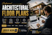 do architectural floor plans for civil and structural engineering project agency
