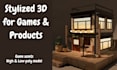 create stylized 3d game asset
