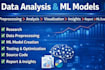 analyze your data and build predictive machine learning models