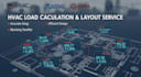 do hvac load calculation duct layout, residential projects