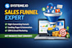 create systeme io sales funnel, systeme io landing page, sales funnel systeme io